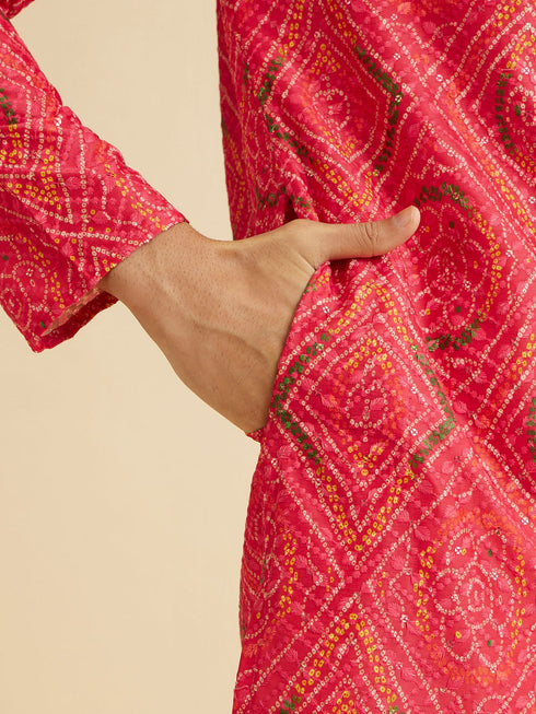 Manyavar Coral Elegance Kurta Pajama