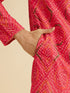 Manyavar Coral Elegance Kurta Pajama