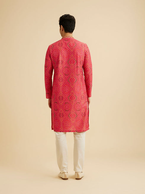 Manyavar Coral Elegance Kurta Pajama