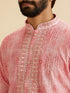 Manyavar Cherry Blossom Elegance Kurta Pajama