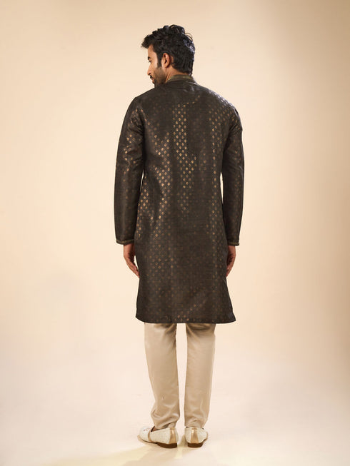 Manyavar Emerald Glory Kurta Pajama