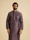 Manyavar Purple Majesty Kurta Pajama Set