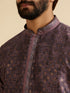 Manyavar Purple Majesty Kurta Pajama Set
