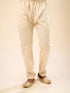 Manyavar Glittering Grey Kurta Pajama