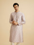 Manyavar Lilac Celebration Kurta Pajama