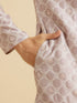 Manyavar Lilac Celebration Kurta Pajama