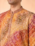 Manyavar Radiant Rust Georgette Kurta Pant