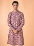 Manyavar Graceful Purple Kurta Pajama