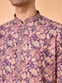 Manyavar Graceful Purple Kurta Pajama