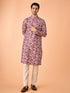 Manyavar Graceful Purple Kurta Pajama