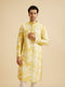 Manyavar Sunlit Yellow Kurta Pajama
