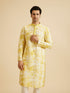 Manyavar Sunlit Yellow Kurta Pajama