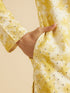 Manyavar Sunlit Yellow Kurta Pajama