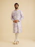 Manyavar Lilac Magic Kurta Pajama
