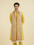 Manyavar Radiant Yellow Kurta Pajama