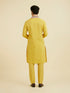 Manyavar Radiant Yellow Kurta Pajama
