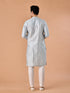 Manyavar Light Blue Elegance Kurta Pajama