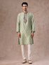 Manyavar Emerald Grace Kurta Pajama