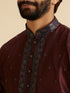Manyavar Wine Enchantment Kurta Pajama