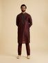 Manyavar Wine Enchantment Kurta Pajama