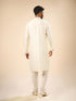 Manyavar Classy Cream Kurta Pajama