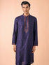 Manyavar Royale Dark Blue Kurta Pajama