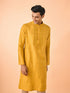 Manyavar Mustard Elegance Kurta Pajama