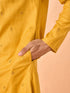 Manyavar Mustard Elegance Kurta Pajama