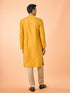 Manyavar Mustard Elegance Kurta Pajama