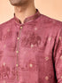 Manyavar Rust Fiesta Elegance Kurta Patiala