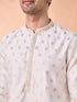 Manyavar Elegant Cream Kurta Pajama