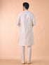 Manyavar Elegant Cream Kurta Pajama