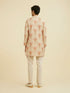 Manyavar Peach Kurta Pant Set