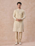 Manyavar Glittering Gold Kurta Pajama