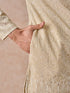 Manyavar Glittering Gold Kurta Pajama