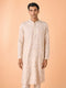 Manyavar Cream Delight Kurta Pajama