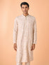 Manyavar Cream Delight Kurta Pajama