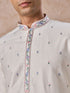 Manyavar Warm White Kurta Pajama