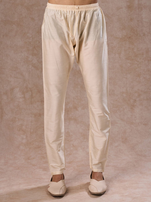 Manyavar Elegant Lilac Kurta Pajama Set