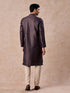 Manyavar Elegant Dark Blue Kurta Pajama