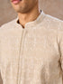 Manyavar Glistening Gold Kurta Pajama