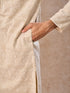 Manyavar Glistening Gold Kurta Pajama