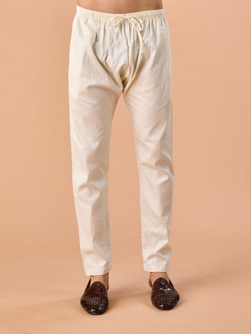 Manyavar Mustard Majesty Kurta Pajama
