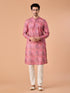 Manyavar Pink Charm Kurta Pajama