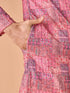 Manyavar Pink Charm Kurta Pajama