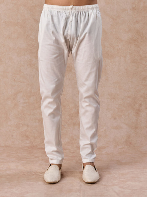 Manyavar Creamy Delight Kurta Pajama