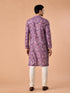 Manyavar Lilac Bliss Kurta Pajama