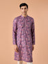 Manyavar Lilac Bliss Kurta Pajama