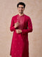 Manyavar Radiant Rani Pink Kurta Pajama