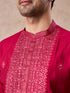 Manyavar Radiant Rani Pink Kurta Pajama